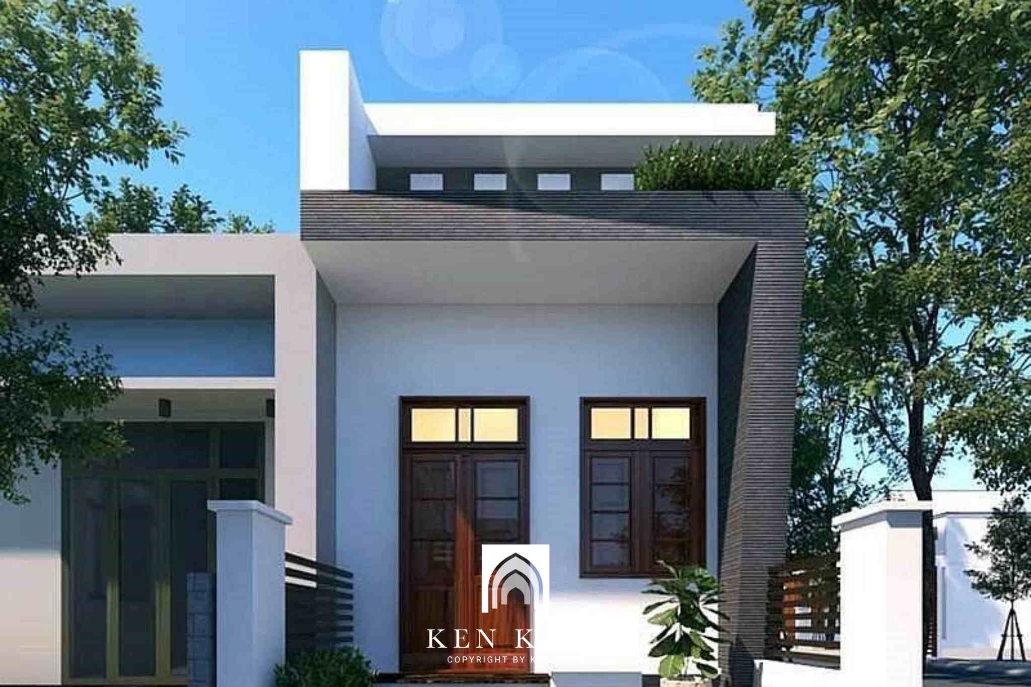 gam màu phù hợp khi thiết kế homestay nhà ống 